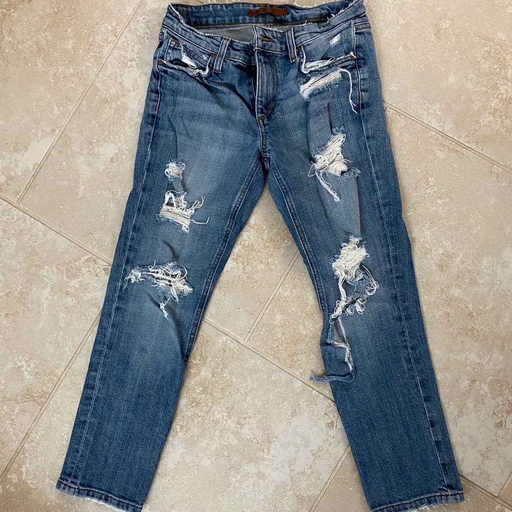 Joe’s slim crop jeans size 24
